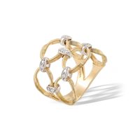 Anello Marco Bicego Donna Marrakech Onde in Oro giallo Diamante 0.11 Ct AG355-B - AG355-B
